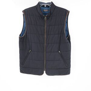 Loro Piana Vest Men's large Storm System rain wind protection Insulated quilted